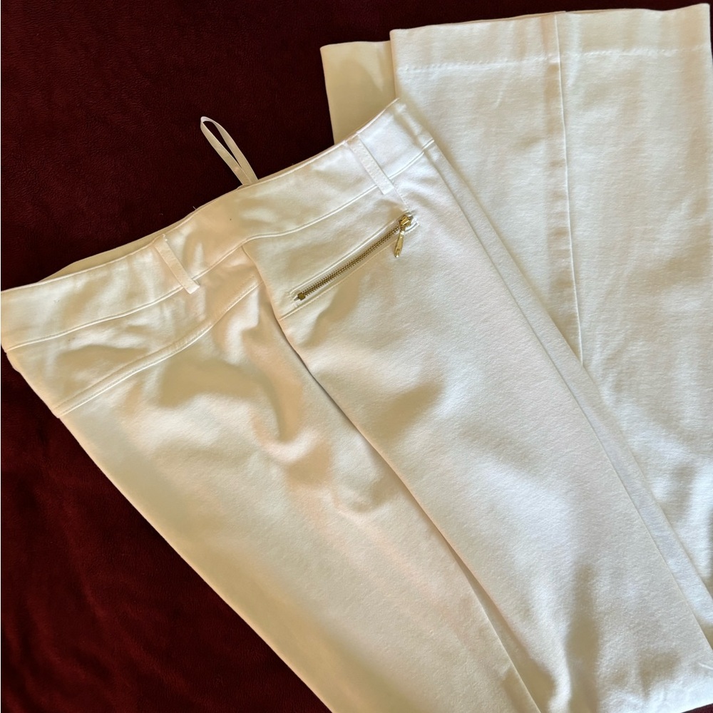 Winter white trousers